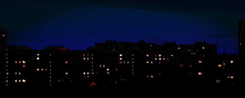 night, lights, dark, city, night sky, urban