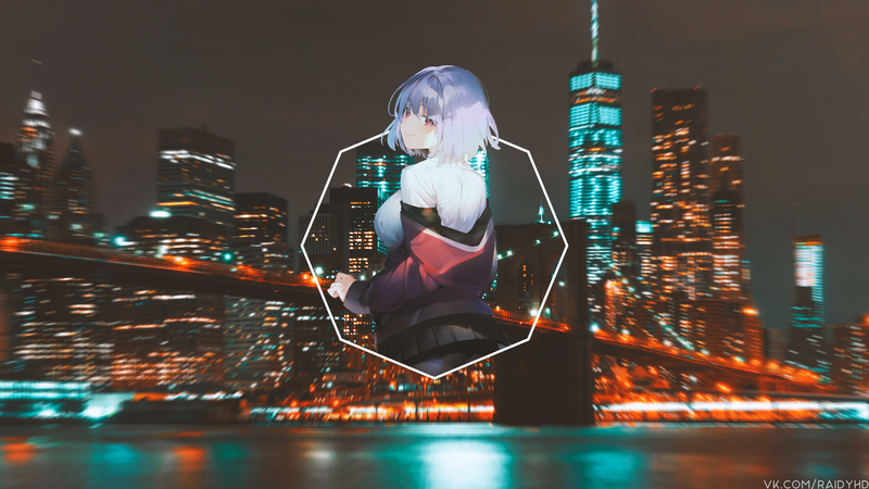 anime girls, anime, picture-in-picture, Akane Shinjou, SSSS.GRIDMAN