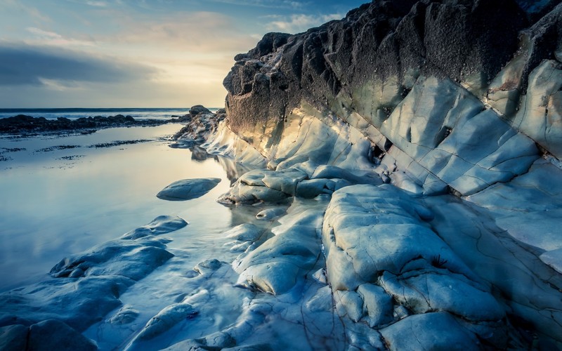 nature, rock, coast