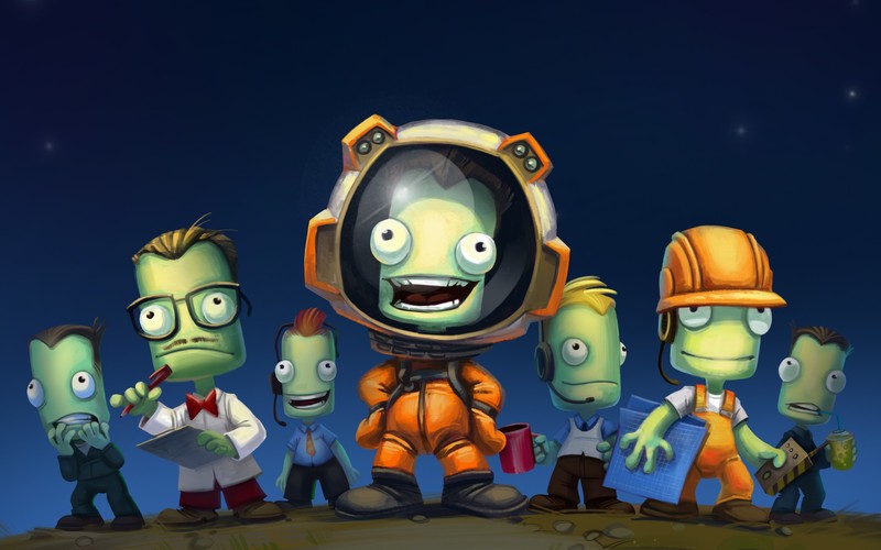 Kerbal Space Program, space, video games, indie games, NASA, USA