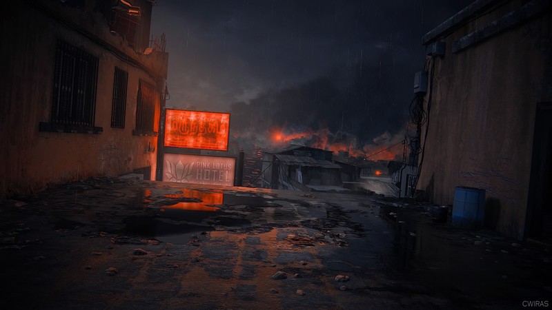 uncharted, screen shot, video game art, game art, The Lost Legacy, rain, Uncharted : The Lost Legacy, dark, wet