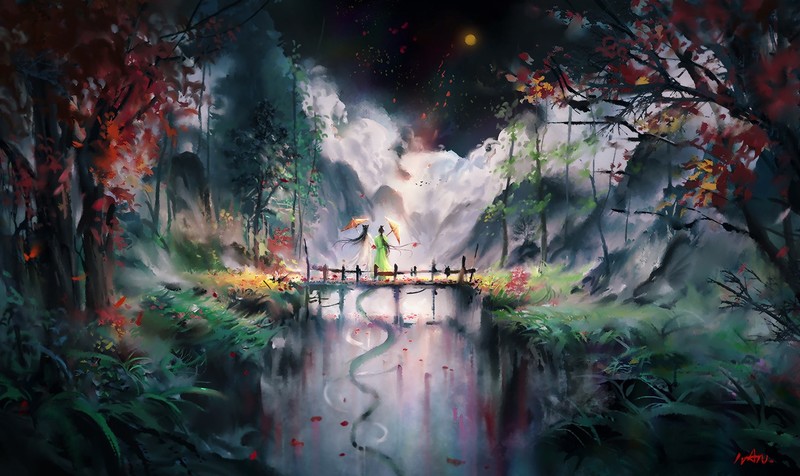 digital, artwork, Japan