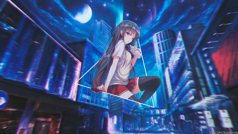 anime, anime girls, picture-in-picture, Horikita Suzune, Youkoso Jitsuryoku Shijou Shugi no Kyoushitsu e