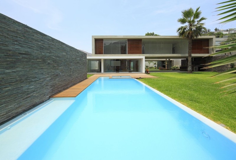 house, architecture, modern, swimming pool