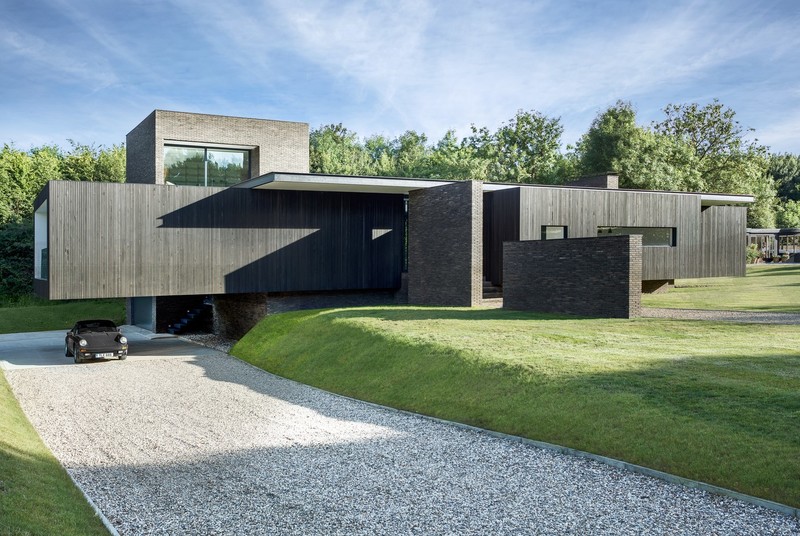 house, architecture, modern, Porsche