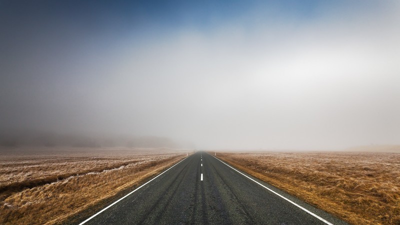 photography, road, winter, asphalt