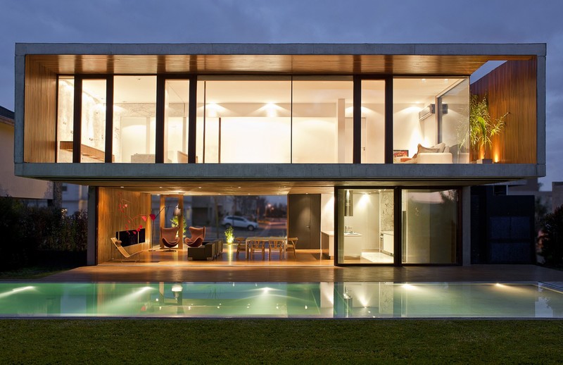 modern, house, architecture, swimming pool, mansions