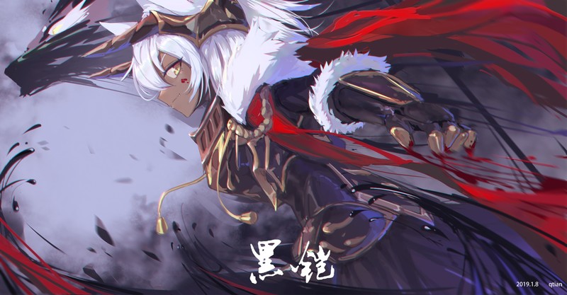 anime girls, anime, QTian