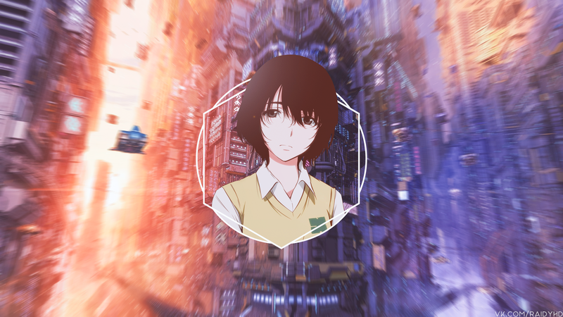 anime girls, anime, picture-in-picture, Zankyou no Terror, Mishima Lisa