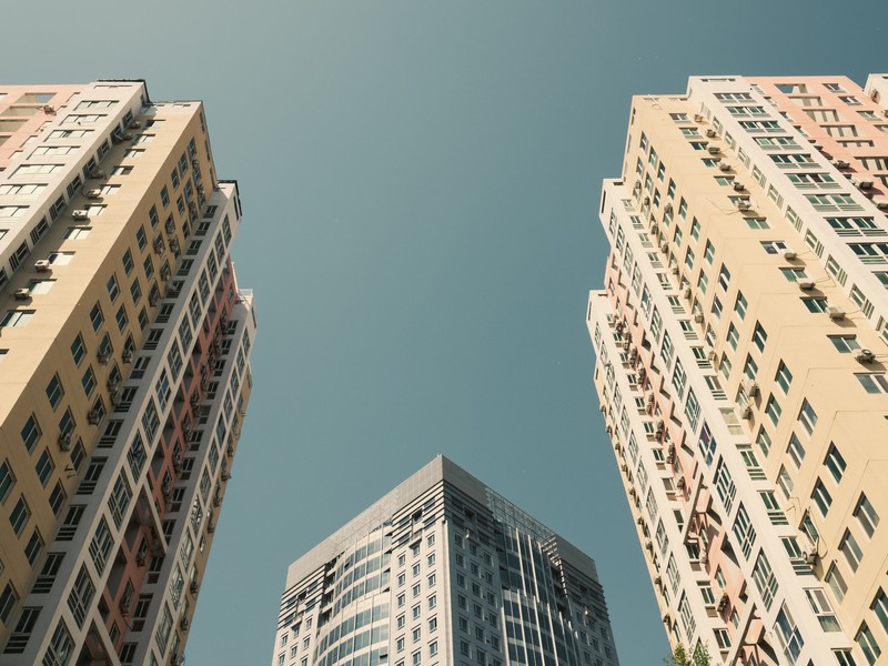 building, city, clear sky