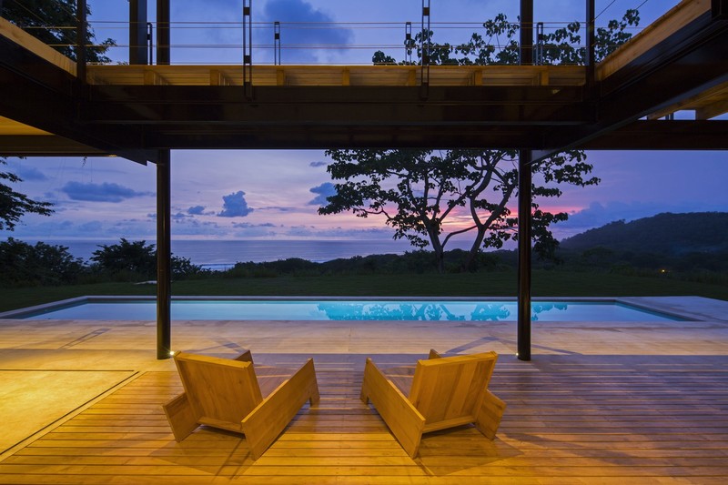 house, modern, architecture, swimming pool, landscape