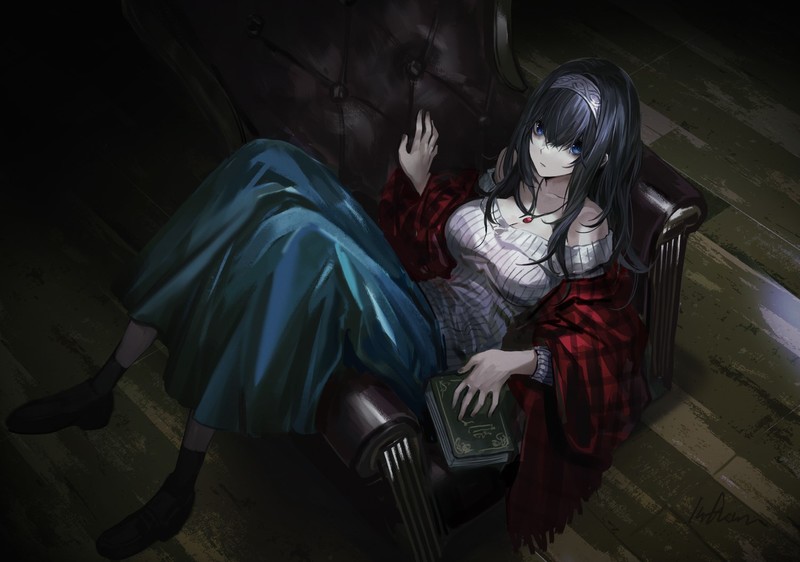 anime girls, anime, THE