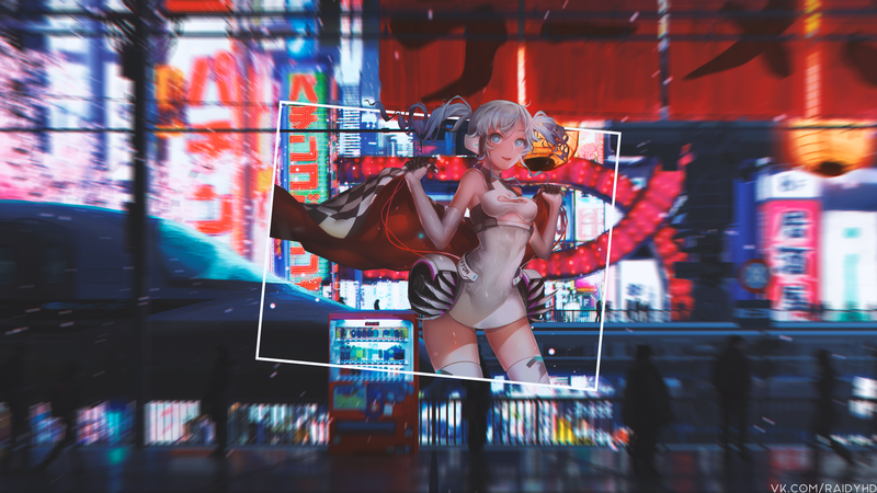 anime girls, anime, picture-in-picture, Hatsune Miku