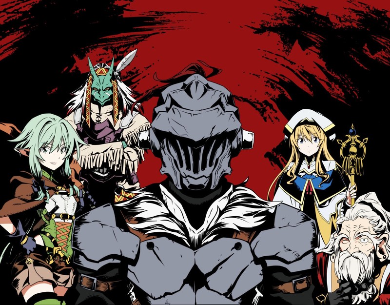 Goblin Slayer, High Elf Archer (Goblin Slayer), Priestess (Goblin Slayer), Dwarf Shaman (Goblin Slayer), Lizard Priest (Goblin Slayer)