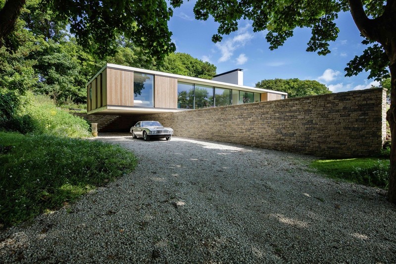 house, architecture, luxury homes, modern, car, Garage, mansions