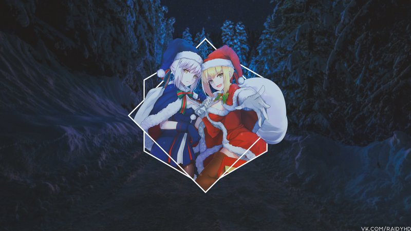 anime girls, anime, picture-in-picture