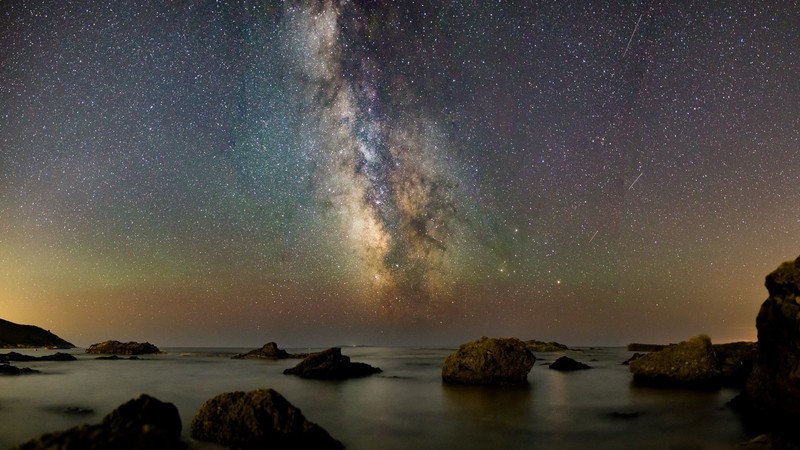 nature, Milky Way, stars, landscape
