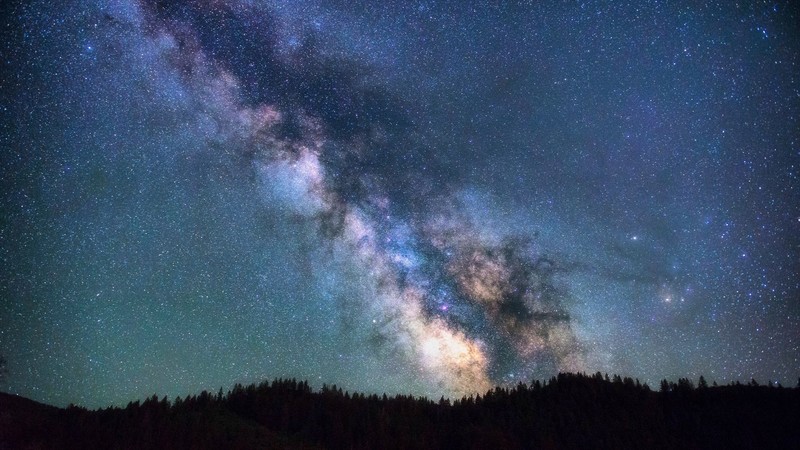 nature, Milky Way, stars, landscape