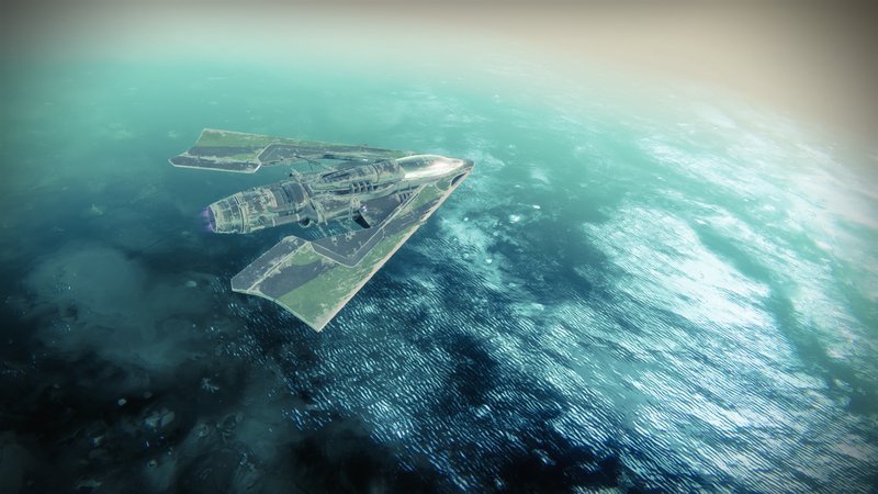 Destiny 2, Bungie, PC gaming, spaceship, planet, cyan