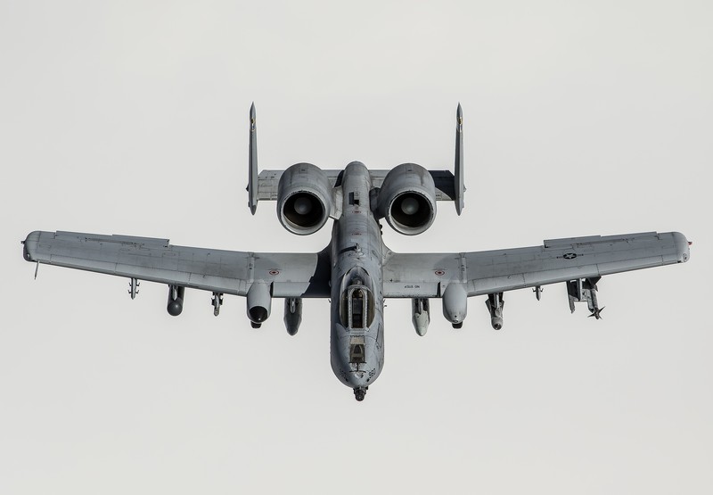 A-10 Thunderbolt, aircraft, military, white background