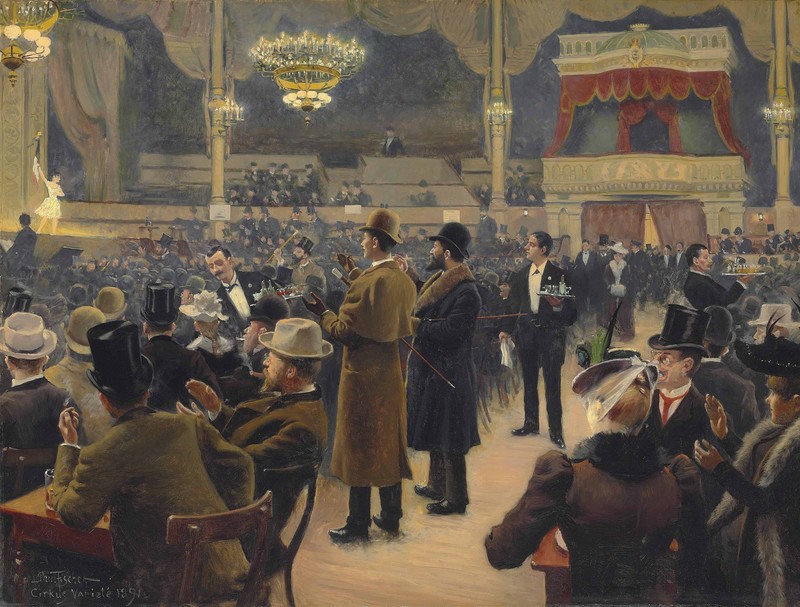 painting, Paul Gustav Fischer, classical art, artwork