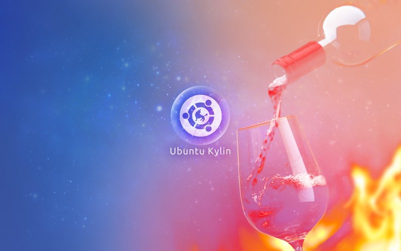Ubuntu, wine, glass