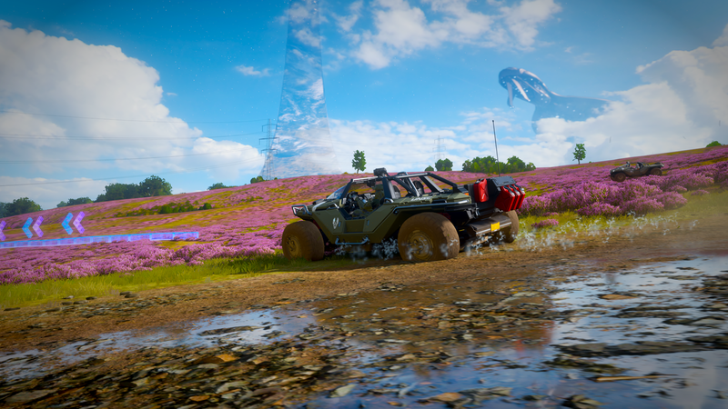 Halo, Forza, video games, screen shot, car, Forza Horizon 4