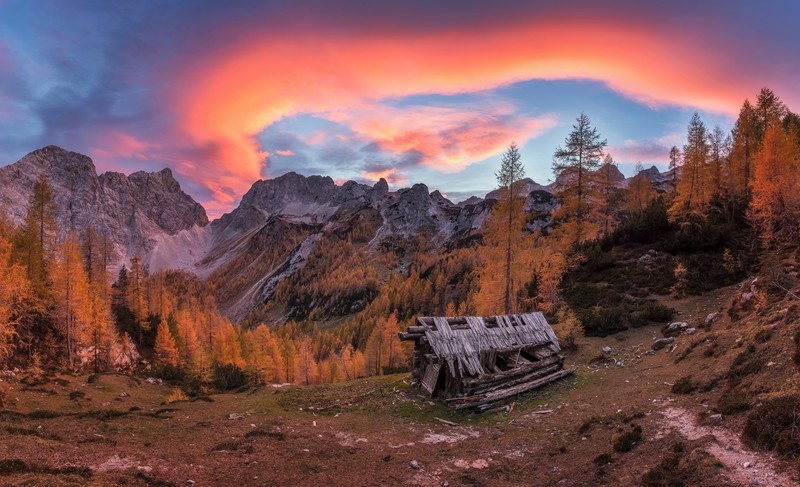 nature, sky, landscape, fall, mountains