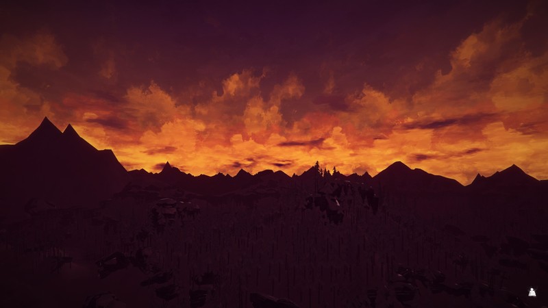 The Long Dark, screen shot, sky, dark