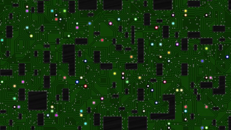 integrated circuit, chip, microchip, connections, 4k