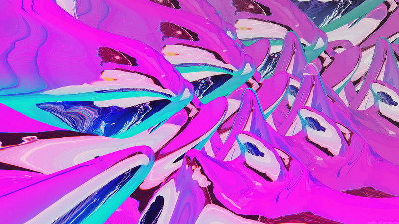 glitch art, abstract, colorful, surreal