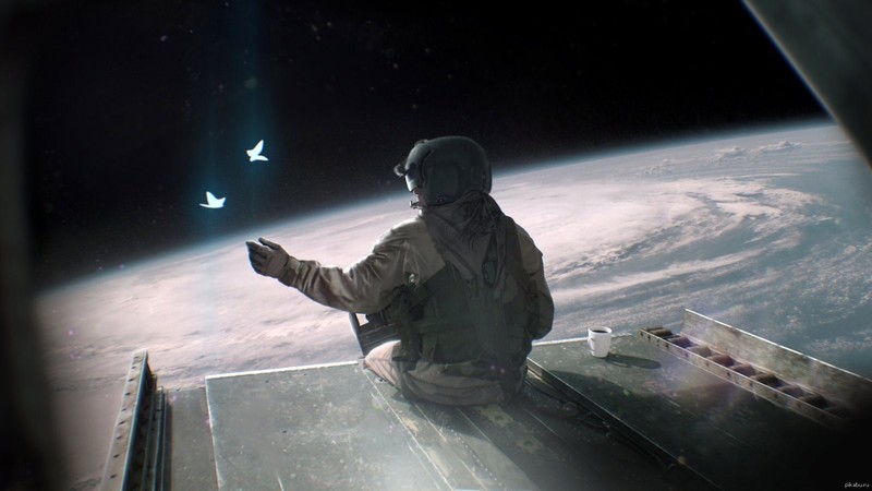 space, military, spaceship