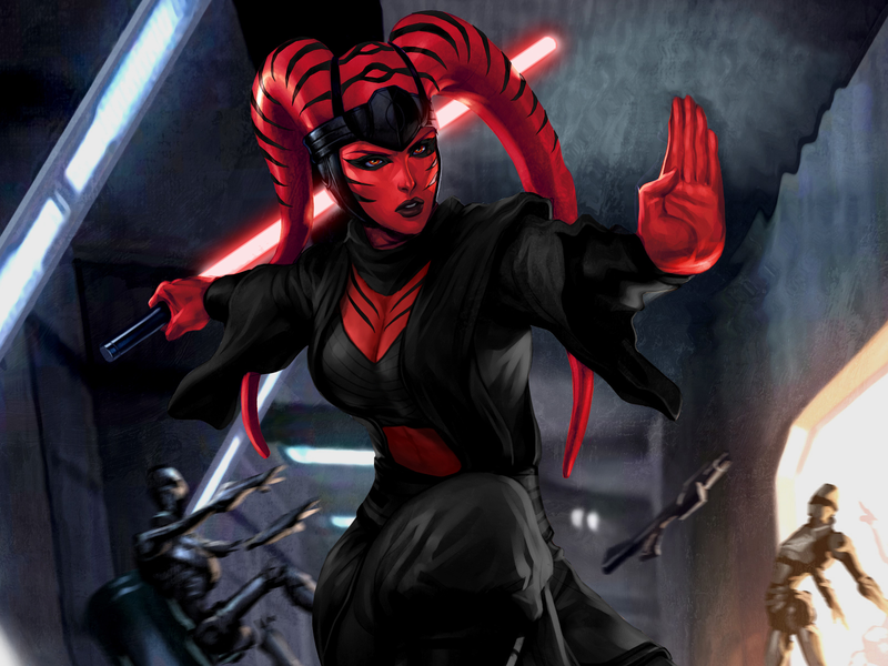 Star Wars, lightsaber, force, Twilek