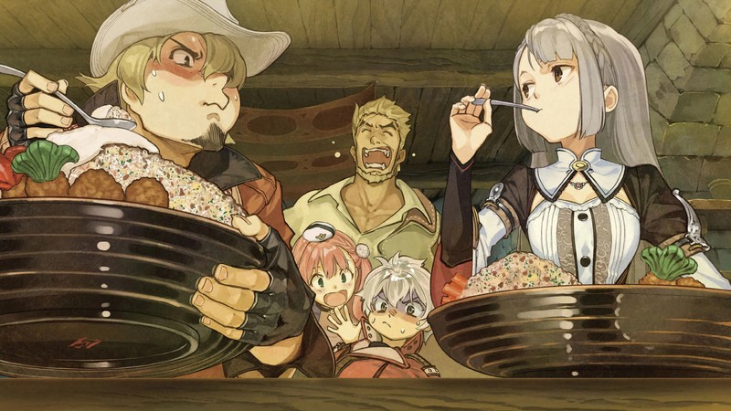 Atelier, anime, food, anime girls, anime boys, Atelier Escha & Logy: Alchemists of the Dusk Sky