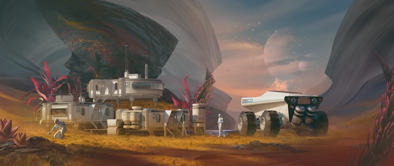 planet, space, science fiction, astronaut