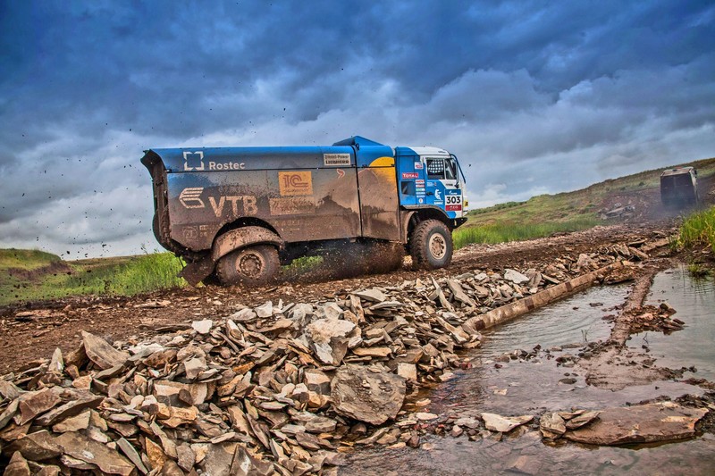 Rally, racing, vehicle, truck, dirt