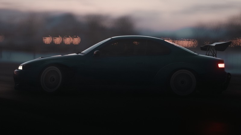Forza, Forza Horizon, Forza Horizon 4, video games, nissan silvia, side view