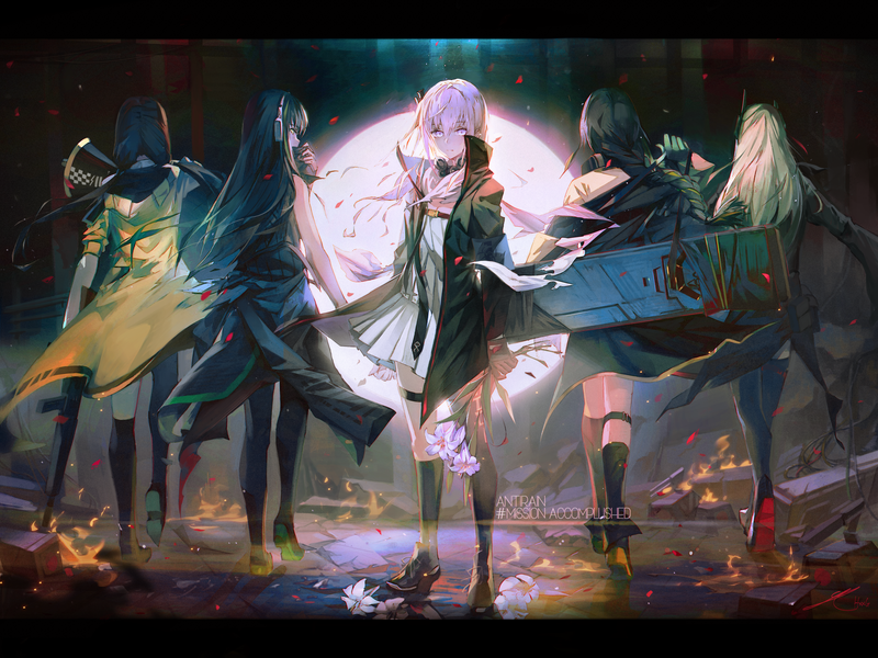 anime girls, anime, Girls Frontline, AR15 (Girls Frontline)