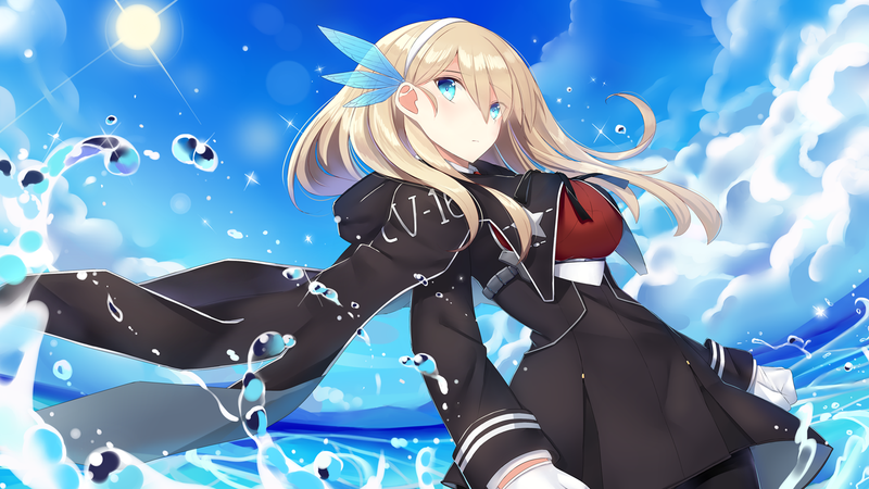anime girls, anime, Warship Girls