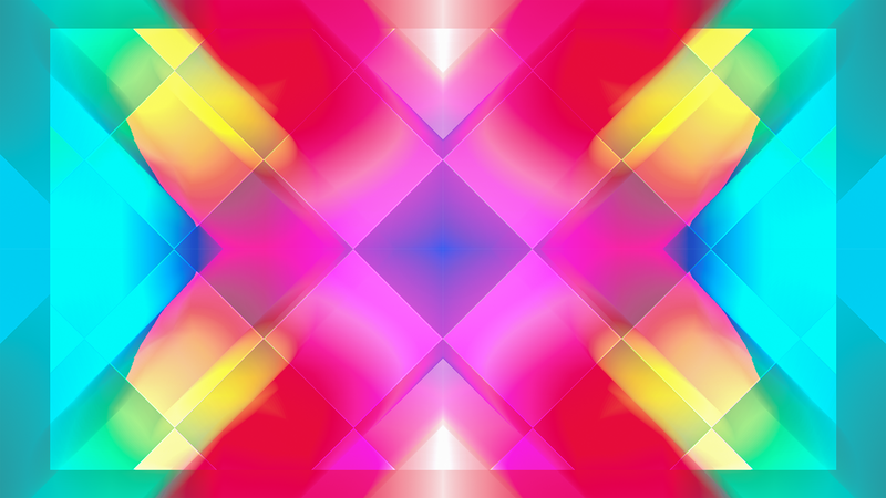 abstract, psychedelic, colorful, digital art, cyan