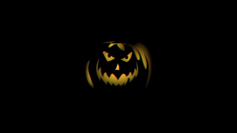 jack o lantern, halloween, pumpkin, dark, 4k