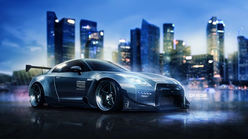 Nissan GT-R R35, Nissan, car, vehicle
