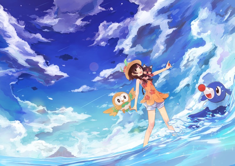 anime, anime girls, Pokémon