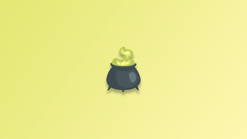 Halloween, digital, simple background, minimalism