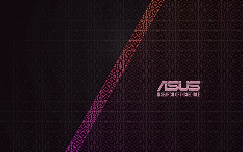 ASUS, logo, digital art, pattern, texture, geometry, typography, artwork, hexagon, simple background, abstract, colorful
