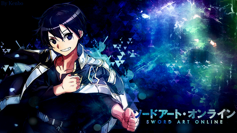 anime, Sword Art Online, anime boys, Sword Art Online Alternative, Sword Art Online Alternative: Gun Gale Online, Sword Art Online Alicization, Kirito (Sword Art Online), Kirigaya Kazuto, picture-in-picture