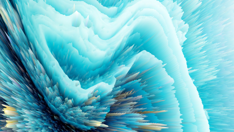 abstract, colorful, explosion, cyan, bright