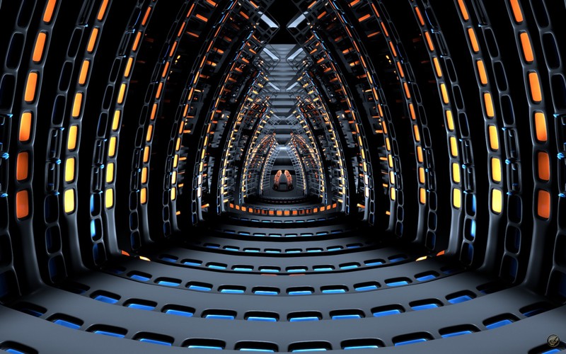 digital art, render, structure