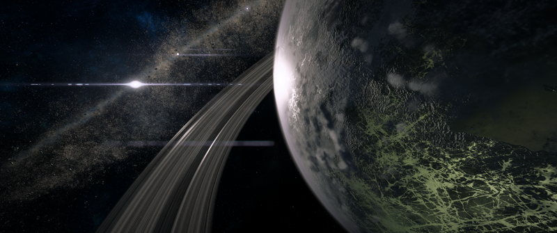 space, Andromeda, Mass Effect, planet