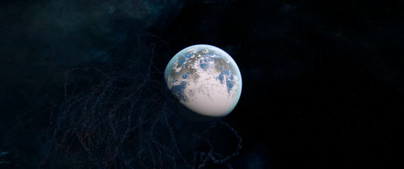 space, Andromeda, Mass Effect, planet